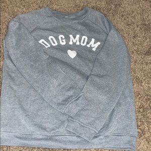 Dog mom pullover